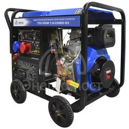 Инверторный дизельный сварочный генератор TSS DGW 7.0/250ED-R3