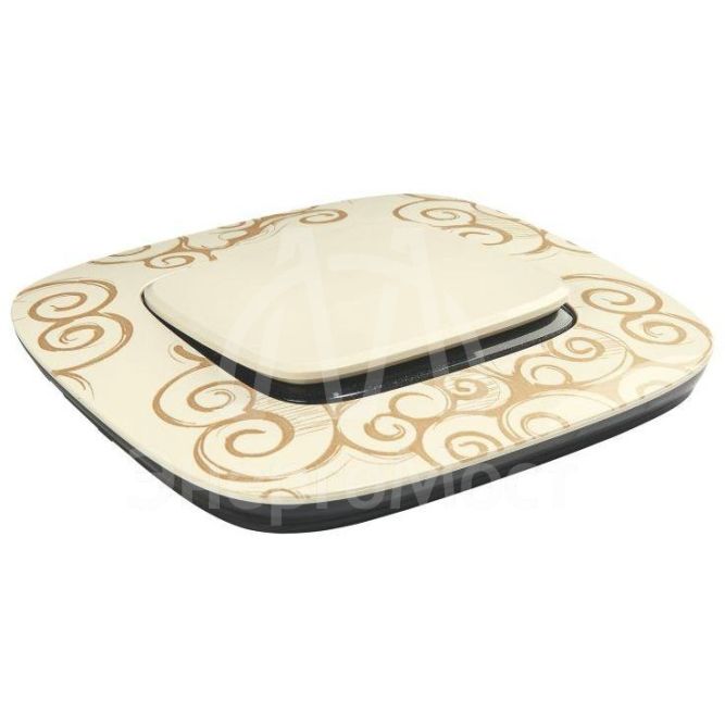 Панель лицевая Valena Allure для 1-кл. выкл. сл. кость Leg 755006