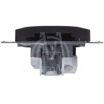 Механизм розетки 1-м СП Glossa 16А IP20 без заземл. шоколад SchE GSL000841