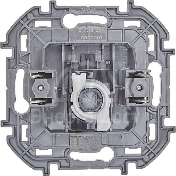 Розетка компьютерная Inspiria RJ45 кат.5E UTP сл. кость Leg 673826