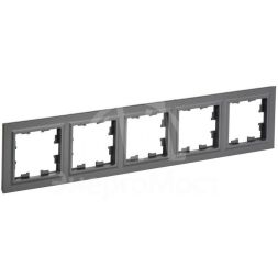 Рамка 5-м BRITE РУ-5-БрГ граф. IEK BR-M52-K53