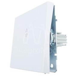 Выключатель проходной 1-кл. СП ZIMA IP20 10А безвинт. зажим бел. LEZARD 704-0288-105QC