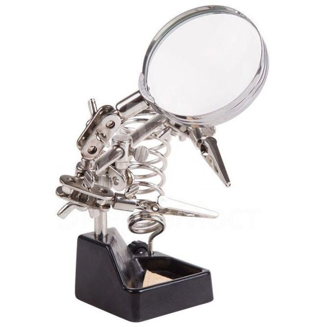 Подставка под паяльник &amp;quot;Третья рука&amp;quot; Rexant 12-0252