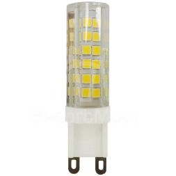 Лампа светодиодная PLED 9Вт капсульная 4000К бел. G9 590лм 175-240В JazzWay 5001008