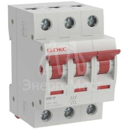 Выключатель нагрузки модульный 3п 63А MSD YON MSD-3P63