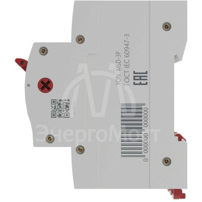 Выключатель нагрузки модульный 3п 63А MSD YON MSD-3P63