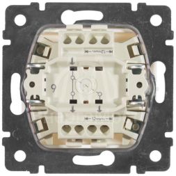 Механизм переключателя проходного на 2 направления 1-кл. СП Valena 10А IP31 250В бел. Leg 774406