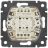 Механизм переключателя проходного на 2 направления 1-кл. СП Valena 10А IP31 250В бел. Leg 774406