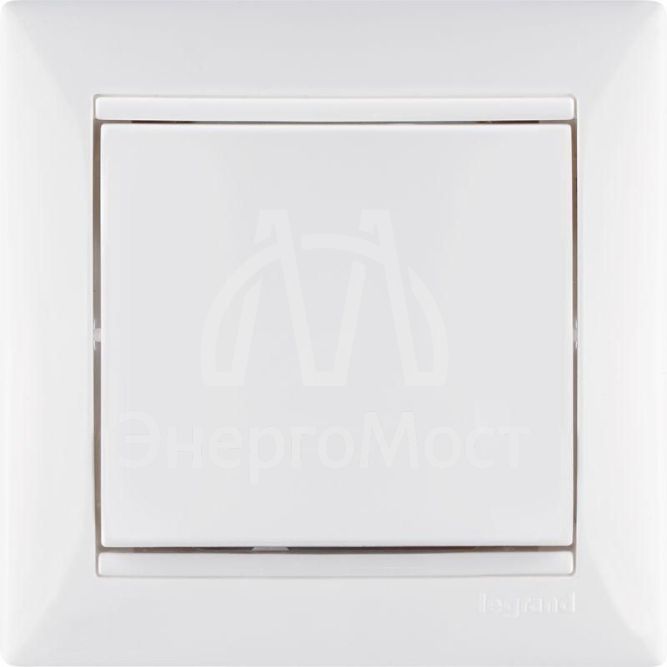 Механизм переключателя проходного на 2 направления 1-кл. СП Valena 10А IP31 250В бел. Leg 774406