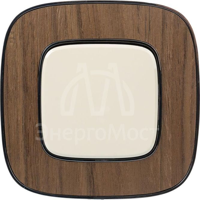 Механизм выключателя 1-кл. СП Valena Allure 10А IP20 250В 10AX с лиц. панелью безвинт. зажимы сл. кость Leg 752801