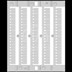 Табличка маркировочная горизонт. CNU/8/501 с &amp;quot;501&amp;quot; по &amp;quot;550&amp;quot; (уп.500шт) DKC ZN8501H
