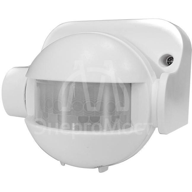Датчик движения настенный 12м 1200Вт 8мин бел. IONICH 2199