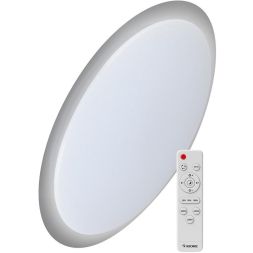 Светильник светодиодный PREMIUM GALAXY 75Вт 230В 3000-6500К 6000лм IP40 560х85мм настенно-потолочный управляемый с пультом ДУ КОСМОС KSGala75W