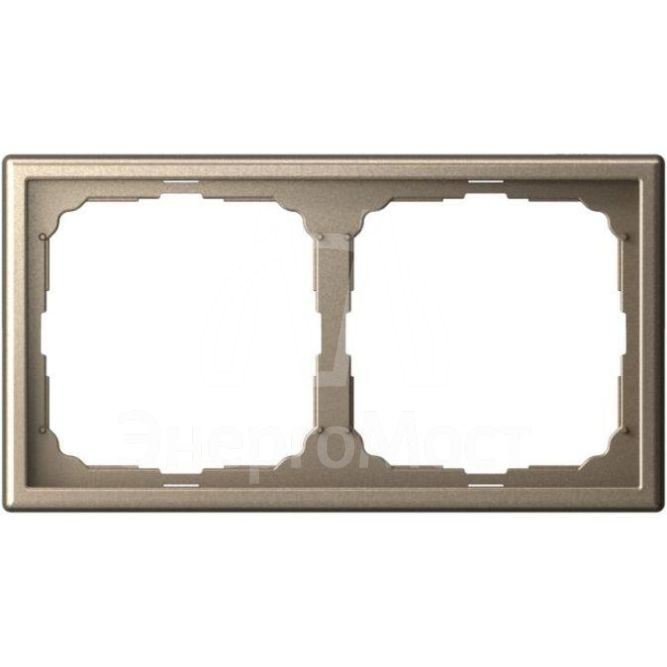 Рамка 2-м ArtGallery универс. шампань SE GAL000502