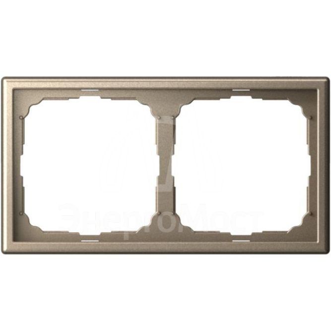 Рамка 2-м ArtGallery универс. шампань SE GAL000502