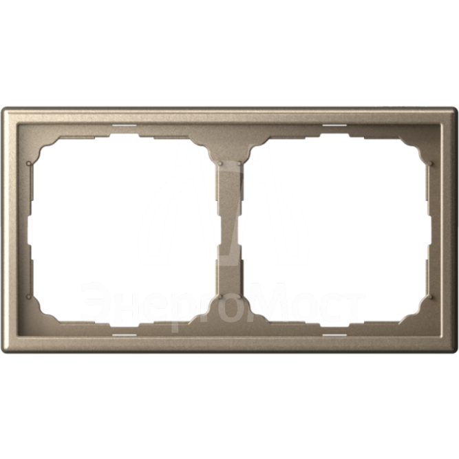 Рамка 2-м ArtGallery универс. шампань SE GAL000502