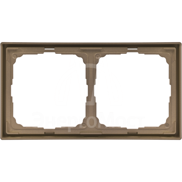 Рамка 2-м ArtGallery универс. шампань SE GAL000502