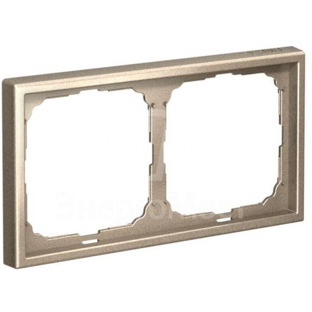 Рамка 2-м ArtGallery универс. шампань SE GAL000502