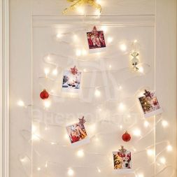 Гирлянда &amp;quot;Твинкл Лайт&amp;quot; 10м 80LED тепл. бел. провод прозр. Neon-Night 303-186