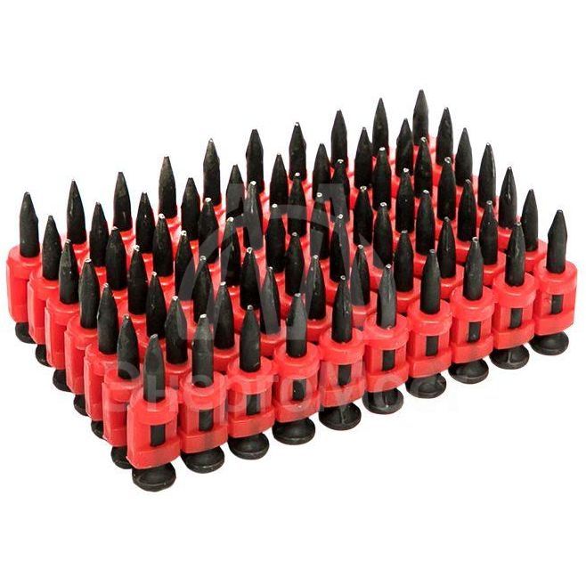 Гвозди для монтажного пистолета по бетону металлу кирпичу (тип CN) d2.7мм дл.19мм (уп.1000шт) Expert EKF cpn-2719bg