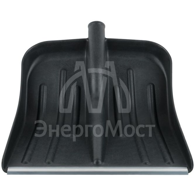 Лопата для уборки снега малая 360х400мм без черенка пластик. 68098