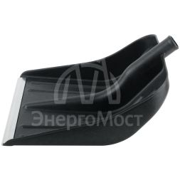 Лопата для уборки снега малая 360х400мм без черенка пластик. 68098