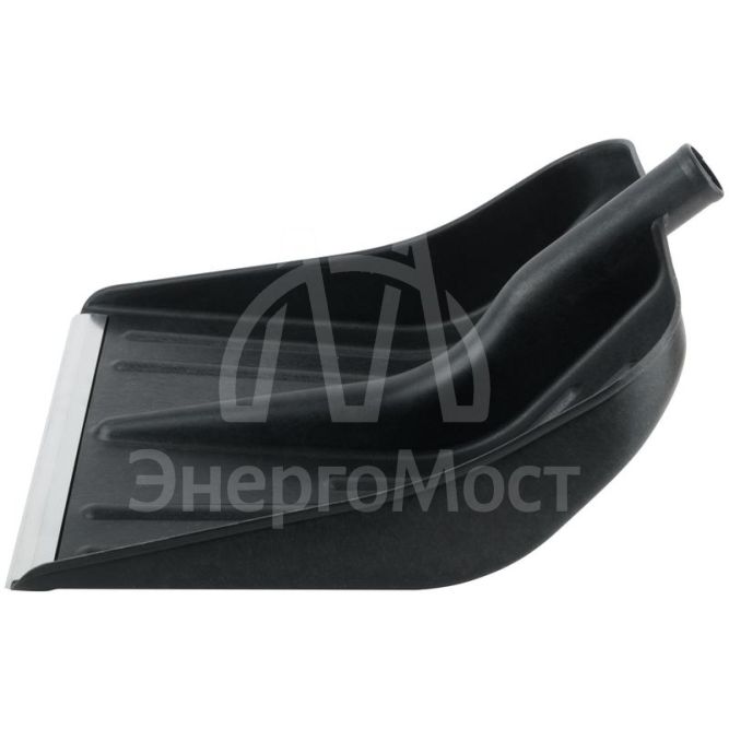 Лопата для уборки снега малая 360х400мм без черенка пластик. 68098