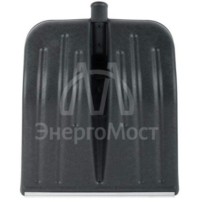 Лопата для уборки снега малая 360х400мм без черенка пластик. 68098