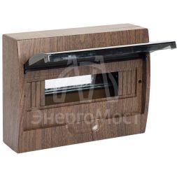 Щит ЩРН-П-12 IP41 темное дерево PROxima EKF pb40-n-12-dark