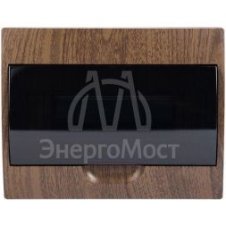 Щит ЩРН-П-12 IP41 темное дерево PROxima EKF pb40-n-12-dark