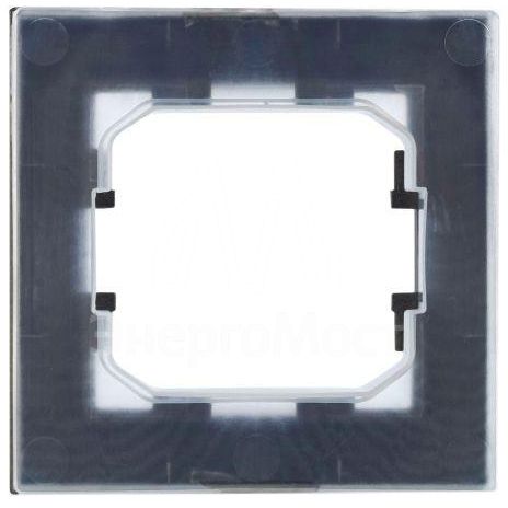 Рамка 1-м IP44 BRITE РУ-1-БрШ-44 шампань IEK BR-M12-44-K37