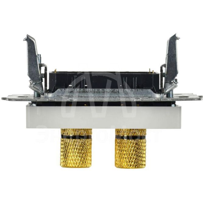 Аудиорозетка 4-м BRITE РА10-БрБ бел. IEK BR-S40-K01