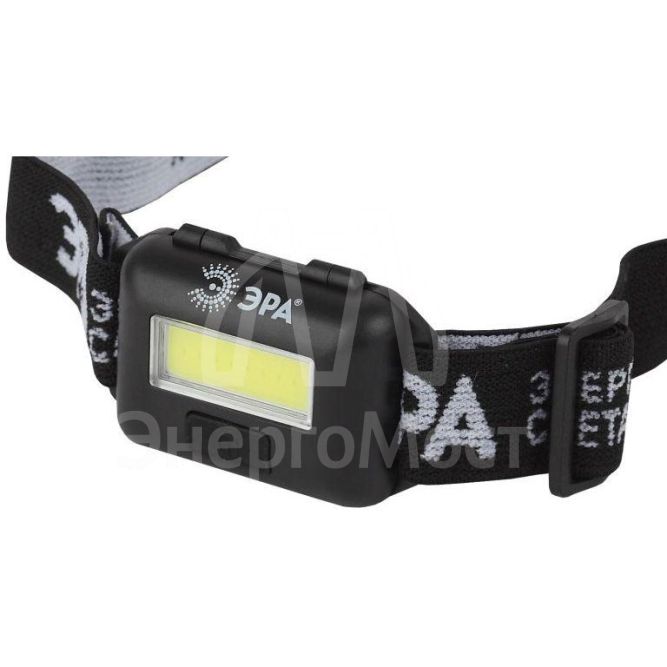 Фонарь GB-607 налобный с влагозащитой 3Вт COB LED Extra 3хААА блист. Эра Б0039620