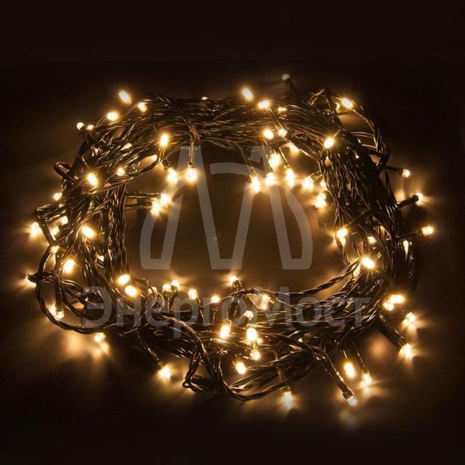 Гирлянда &amp;quot;Нить&amp;quot; ILD100WW-F 100 теплых бел. светодиодов 5м внутр. SHLights 469060104907