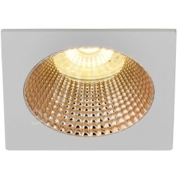 Светильник 4110 встраиваемый поворотный GU10 бел./золото пласт. IEK LT-UVB0-4110-GU10-1-K22