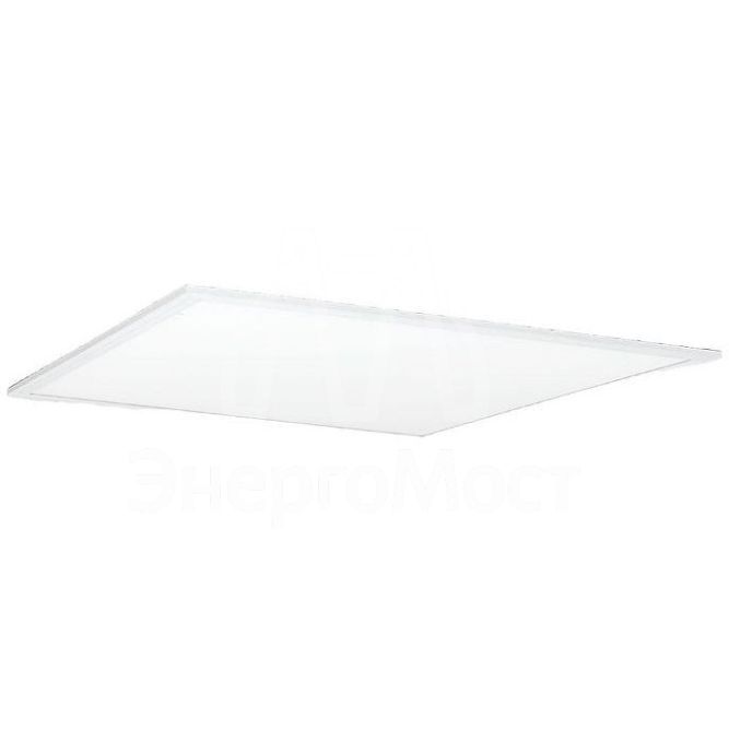 Светильник светодиодный ЛУО-4008-W 36Вт 6500К панель тонкая 595х595 опал с выносным драйвером Basic EKF LPS-4008-W-36-6500