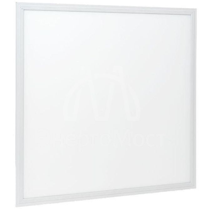Светильник светодиодный ЛУО-4008-W 36Вт 6500К панель тонкая 595х595 опал с выносным драйвером Basic EKF LPS-4008-W-36-6500