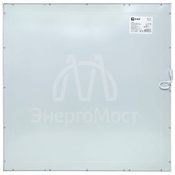 Светильник светодиодный ЛУО-4008-W 36Вт 6500К панель тонкая 595х595 опал с выносным драйвером Basic EKF LPS-4008-W-36-6500