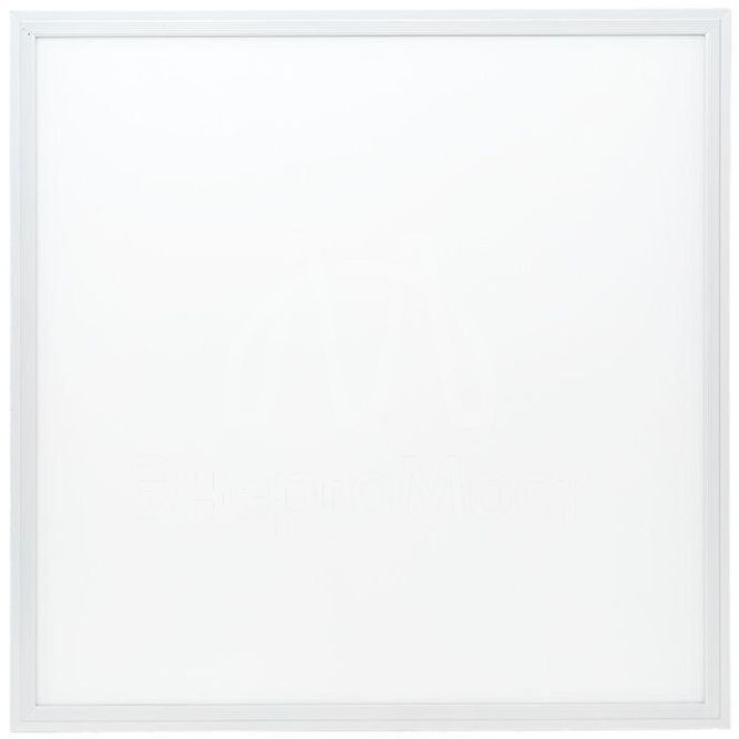 Светильник светодиодный ЛУО-4008-W 36Вт 6500К панель тонкая 595х595 опал с выносным драйвером Basic EKF LPS-4008-W-36-6500