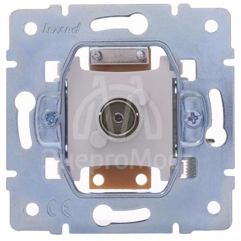 Розетка телевизионная оконечная TV 1-м СП Vesna механизм бел. LEZARD 742-0288-130