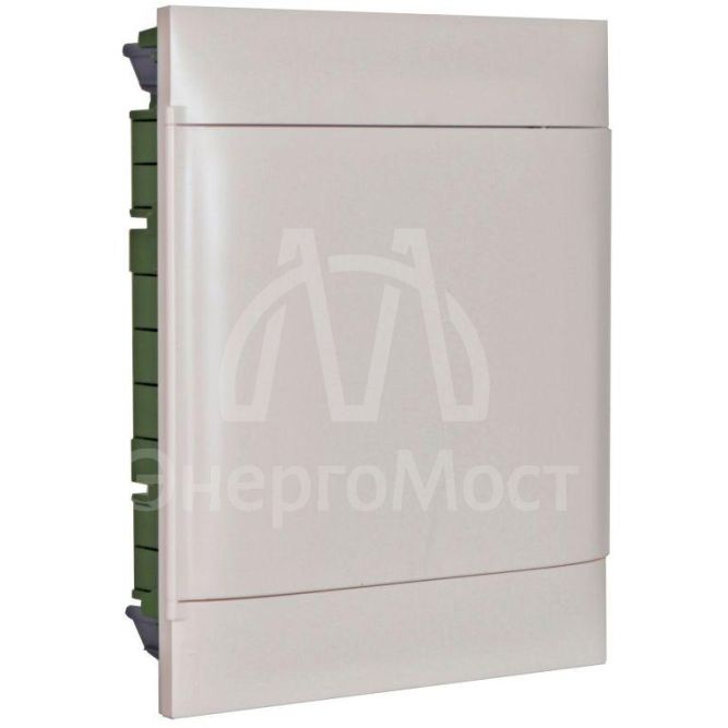 Щиток пластиковый встраиваемый Practibox S 2х12 бел. дверь Leg 135542