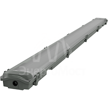 Светильник влагозащитный СПП-Т8-G13 LITE 1276х86х55 IP65 для светодиодных ламп 2х1200 Gauss 909437212