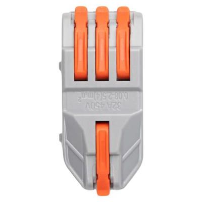 Клемма монтажная СМК PTC-1P 4213 BL/3 450В 32А 0.08-2.5(4.0)кв.мм JazzWay 5073746