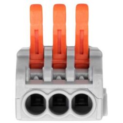 Клемма монтажная СМК PTC-1P 4213 BL/3 450В 32А 0.08-2.5(4.0)кв.мм JazzWay 5073746
