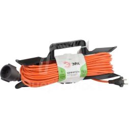 Удлинитель силовой UFx-1-2x1.0-30m-IP44 на рамке б/з 1 гнездо 30м ПВС 2х1 Эра Б0043041