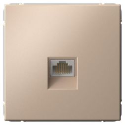 Розетка компьютерная ArtGallery RJ45 кат.5E механизм песочн. SE GAL001283