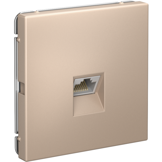 Розетка компьютерная ArtGallery RJ45 кат.5E механизм песочн. SE GAL001283