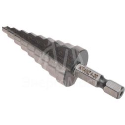 Сверло ступенчатое по металлу 4.0-20.0мм Kranz KR-12-6601