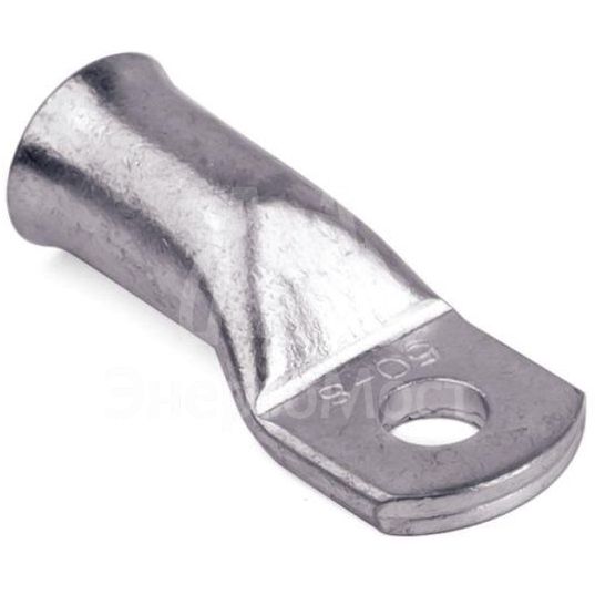 Наконечник ТМЛ под пайку листовой изогнутый 95кв.мм под винт d12мм ГОСТ 23981-80 (уп.50шт) DKC 2L12M