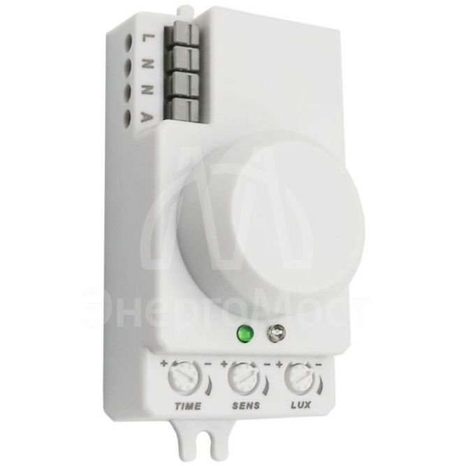 Датчик движения MD 202 микроволновый 1200Вт 360 гр. 8М IP20 (1002800) бел. Эра Б0043801